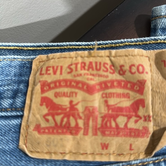 2 pair - Levi Strauss 502 jeans Super Tall - Waist 36 Inseam 37 - Picture 2 of 9